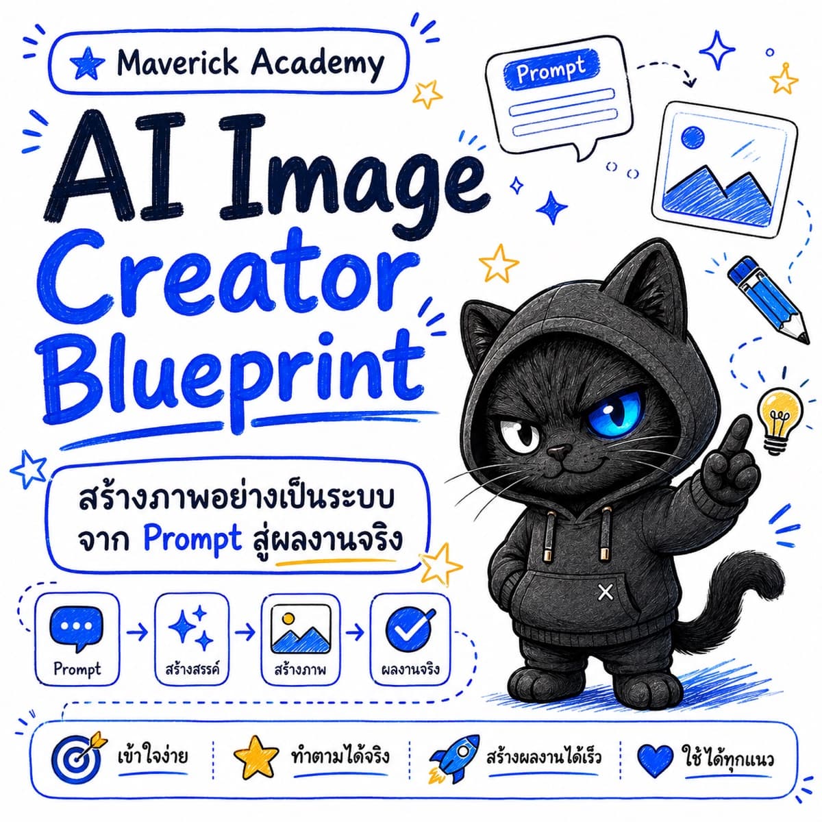 ปกคอร์ส AI Image Creator Blueprint